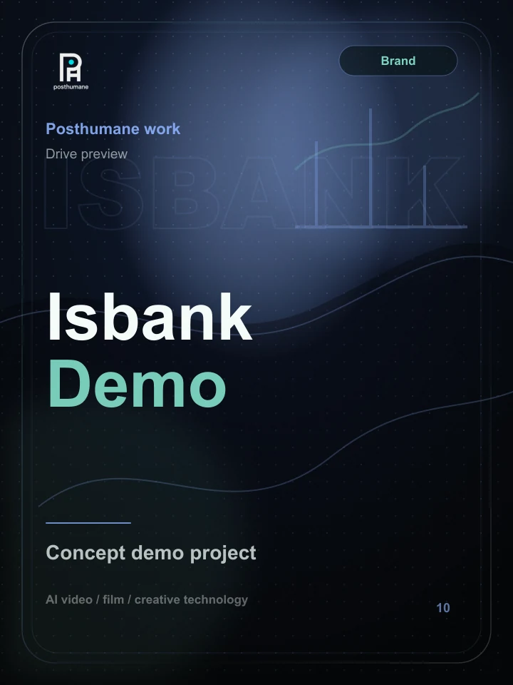 Isbank Demo - Concept demo project